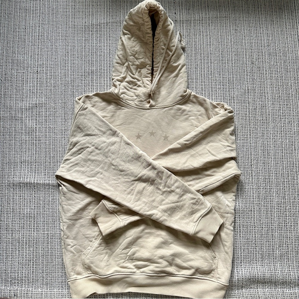Highsnobiety Souvenir Eunify G-Dye Hoodie Unisex Angora/Light Yellow Medium
